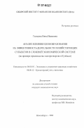 Гальцева, Нина Ивановна. Анализ влияния ценообразования на эффективность деятельности хозяйствующих субъектов в сложной экономической системе: на примере производства электроэнергии в Кузбассе: дис. кандидат экономических наук: 08.00.05 - Экономика и управление народным хозяйством: теория управления экономическими системами; макроэкономика; экономика, организация и управление предприятиями, отраслями, комплексами; управление инновациями; региональная экономика; логистика; экономика труда. Новосибирск. 2006. 182 с.