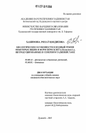 Хакимова, Рохат Шодиевна. Биологические особенности и водный режим некоторых видов и форм бересклета (Euonymus L.), интродуцированных в Северном Таджикистане: дис. кандидат биологических наук: 03.00.12 - Физиология и биохимия растений. Душанбе. 2007. 181 с.