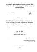 Успанов, Алибек Маратович. Биологическое обоснование отбора штаммов гриба Beauveria bassiana S.L. для снижения численности саранчовых в Казахстане: дис. кандидат биологических наук: 06.01.07 - Плодоводство, виноградарство. Санкт-Петербург-Пушкин. 2013. 124 с.