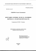 Сидорова, Оксана Владимировна. Демутации сосновых лесов на сплошных вырубках в Архангельской области: дис. кандидат биологических наук: 03.00.05 - Ботаника. Москва. 2005. 219 с.