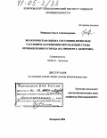Неверова, Ольга Александровна. Экологическая оценка состояния древесных растений и загрязнения окружающей среды промышленного города: На примере г. Кемерово: дис. доктор биологических наук: 03.00.16 - Экология. Кемерово. 2004. 358 с.
