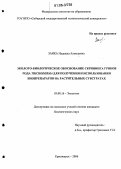 Заика, Надежда Алексеевна. Эколого-биологическое обоснование скрининга грибов рода Trichoderma для получения и использования биопрепаратов на растительных субстратах: дис. кандидат биологических наук: 03.00.16 - Экология. Красноярск. 2006. 159 с.