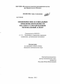 Колосова, Анна Алексеевна. Экономические и социальные проблемы деятельности местного самоуправления: региональный аспект: дис. кандидат экономических наук: 08.00.05 - Экономика и управление народным хозяйством: теория управления экономическими системами; макроэкономика; экономика, организация и управление предприятиями, отраслями, комплексами; управление инновациями; региональная экономика; логистика; экономика труда. Москва. 2013. 149 с.
