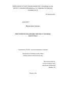 Шепелев, Денис Сергеевич. Энергообмен и локализация энергии в углеродных нанотрубках: дис. кандидат физико-математических наук: 02.00.06 - Высокомолекулярные соединения. Москва. 2012. 181 с.