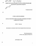 Слувко, Алексей Андреевич. Фауна и экология стрекоз западного Ильменно-Бугрового ландшафтного района: дис. кандидат биологических наук: 03.00.16 - Экология. Астрахань. 2004. 143 с.