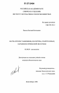 Павлов, Евгений Евгеньевич. Фауна жуков стафилинов (Coleoptera, Staphylinidae) Барабинско-Приобской лесостепи: дис. кандидат биологических наук: 03.00.09 - Энтомология. Новосибирск. 2006. 145 с.