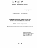 Долгова, Ольга Анатольевна. Феномен понимания в структуре познавательной деятельности: дис. кандидат философских наук: 09.00.01 - Онтология и теория познания. Уфа. 2004. 158 с.