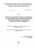 Со Мин Ту. Физико-геологические модели золоторудных и олововольфрамовых месторождений Союза Мьянма: на примере месторождений Кьяукпахто, Мочи и Канбаук: дис. кандидат геолого-минералогических наук: 25.00.10 - Геофизика, геофизические методы поисков полезных ископаемых. Москва. 2010. 102 с.