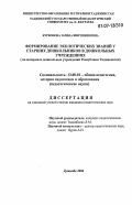 Курбонова, Зарина Ширинбековна. Формирование экологических знаний у старших дошкольников в дошкольных учреждениях: на материале дошкольных учреждений Республики Таджикистан: дис. кандидат педагогических наук: 13.00.01 - Общая педагогика, история педагогики и образования. Душанбе. 2006. 140 с.