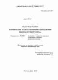 Абаджев, Федор Федорович. Формирование эколого-экономической политики развития крупного города: дис. кандидат экономических наук: 08.00.05 - Экономика и управление народным хозяйством: теория управления экономическими системами; макроэкономика; экономика, организация и управление предприятиями, отраслями, комплексами; управление инновациями; региональная экономика; логистика; экономика труда. Ростов-на-Дону. 2010. 197 с.
