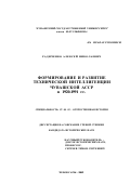 Радиченко, Алексей Николаевич. Формирование и развитие технической интеллигенции Чувашской АССР в 1920 - 1991 гг.: дис. кандидат исторических наук: 07.00.02 - Отечественная история. Чебоксары. 2002. 283 с.