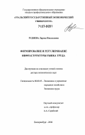 Руднева, Лариса Николаевна. Формирование и регулирование инфраструктуры рынка труда: дис. доктор экономических наук: 08.00.05 - Экономика и управление народным хозяйством: теория управления экономическими системами; макроэкономика; экономика, организация и управление предприятиями, отраслями, комплексами; управление инновациями; региональная экономика; логистика; экономика труда. Екатеринбург. 2006. 329 с.