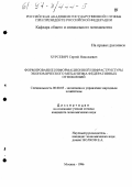 Хурсевич, Сергей Николаевич. Формирование информационной инфраструктуры экономического механизма федеративных отношений: дис. кандидат экономических наук: 08.00.05 - Экономика и управление народным хозяйством: теория управления экономическими системами; макроэкономика; экономика, организация и управление предприятиями, отраслями, комплексами; управление инновациями; региональная экономика; логистика; экономика труда. Москва. 1996. 151 с.