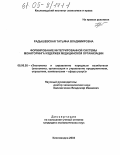 Доклад по теме Организация системы управления издержками