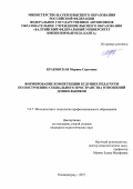Краковская Марина Сергеевна. Формирование компетенции будущих педагогов по построению социального пространства отношений дошкольников: дис. кандидат наук: 00.00.00 - Другие cпециальности. ФГАОУ ВО Первый Московский государственный медицинский университет имени И.М. Сеченова Министерства здравоохранения Российской Федерации (Сеченовский Университет). 2026. 279 с.
