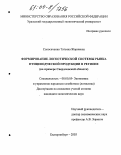 Солосиченко, Татьяна Жоржевна. Формирование логистической системы рынка птицеводческой продукции в регионе: На примере Свердловской области: дис. кандидат экономических наук: 08.00.05 - Экономика и управление народным хозяйством: теория управления экономическими системами; макроэкономика; экономика, организация и управление предприятиями, отраслями, комплексами; управление инновациями; региональная экономика; логистика; экономика труда. Екатеринбург. 2003. 192 с.