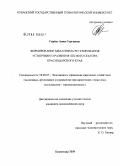 Гарбуз, Анна Сергеевна. Формирование механизма регулирования устойчивого развития лесного сектора Краснодарского края: дис. кандидат экономических наук: 08.00.05 - Экономика и управление народным хозяйством: теория управления экономическими системами; макроэкономика; экономика, организация и управление предприятиями, отраслями, комплексами; управление инновациями; региональная экономика; логистика; экономика труда. Краснодар. 2008. 177 с.