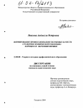 Павлова, Анджела Петровна. Формирование профессионально значимых качеств студентов технического колледжа в процессе обучения физике: дис. кандидат педагогических наук: 13.00.08 - Теория и методика профессионального образования. Тольятти. 2004. 191 с.