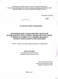 Пучкова, Юлия Леонидовна. Формирование социолингвистической компетентности будущих специалистов сферы туризма и сервиса в условиях высшего профессионального образования: дис. кандидат педагогических наук: 13.00.08 - Теория и методика профессионального образования. Чита. 2011. 208 с.