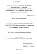 Петров, Геннадий Николаевич. Формирование технологической культуры у сельских школьников в процессе обучения традиционной резьбе по дереву: дис. кандидат наук: 13.00.01 - Общая педагогика, история педагогики и образования. Чебоксары. 2012. 182 с.