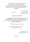 Барышев, Сергей Борисович. Формирование учетно-аналитической системы, ориентированной на сбалансированные показатели, в торговых организациях: дис. доктор экономических наук: 08.00.12 - Бухгалтерский учет, статистика. Орел. 2013. 308 с.