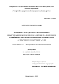 Аниканов Дмитрий Сергеевич. Функциональная диагностика состояния электротехнического комплекса механизма ленточного конвейера по электрическим величинам приводного асинхронного электродвигателя: дис. кандидат наук: 00.00.00 - Другие cпециальности. ФГБОУ ВО «Кузбасский государственный технический университет имени Т.Ф. Горбачева». 2025. 145 с.