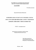 Крупская, Екатерина Вадимовна. Функциональная зрелость регуляторных систем мозга и организация внимания у детей с синдромом дефицита внимания с гиперактивностью: дис. кандидат биологических наук: 19.00.02 - Психофизиология. Москва. 2006. 131 с.