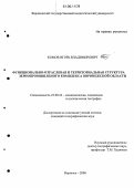 Комов, Игорь Владимирович. Функционально-отраслевая и территориальная структура зернопромышленного комплекса Воронежской области: дис. кандидат географических наук: 25.00.24 - Экономическая, социальная и политическая география. Воронеж. 2006. 221 с.