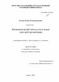 Багаев, Илья Владимирович. Функциональный метод учета затрат торговой организации: дис. кандидат экономических наук: 08.00.12 - Бухгалтерский учет, статистика. Казань. 2008. 203 с.