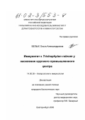 Белых, Ольга Александровна. Иммунитет к Trichophyton rubrum у населения крупного промышленного центра: дис. кандидат биологических наук: 14.00.36 - Аллергология и иммулология. Екатеринбург. 2000. 154 с.