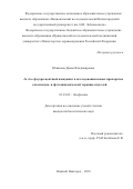 Южакова, Диана Владимировна. In vivo флуоресцентный имиджинг в исследовании новых препаратов для иммуно- и фотодинамической терапии опухолей: дис. кандидат наук: 03.01.02 - Биофизика. Нижний Новгород. 2018. 0 с.