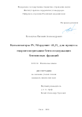 Белопухов Евгений Александрович. Катализаторы Pt/Морденит–Al2O3 для процесса гидроизомеризации бензолсодержащих бензиновых фракций: дис. кандидат наук: 02.00.04 - Физическая химия. ФГБОУ ВО «Омский государственный технический университет». 2018. 123 с.