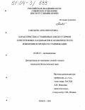 Савельева, Анна Викторовна. Характеристика гуминовых кислот торфов олиготрофных ландшафтов и особенности их изменения в процессе гумификации: дис. кандидат биологических наук: 03.00.27 - Почвоведение. Томск. 2003. 118 с.