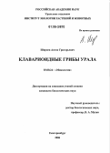 Ширяев, Антон Григорьевич. Клавариоидные грибы Урала: дис. кандидат биологических наук: 03.00.24 - Микология. Санкт-Петербург. 2006. 174 с.