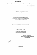 Иванов, Дмитрий Анатольевич. Коммуникационный процесс: структура, типы, трансформация: социально-философский анализ: дис. кандидат философских наук: 09.00.11 - Социальная философия. Москва. 2007. 137 с.