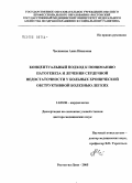 Чесникова, Анна Ивановна. Концептуальный подход к пониманию патогенеза и лечения сердечной недостаточности у больных хронической обструктивной болезнью легких: дис. доктор медицинских наук: 14.00.06 - Кардиология. Ростов-на-Дону. 2005. 316 с.