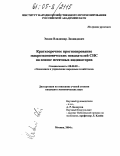 Эскин, Владимир Леонидович. Краткосрочное прогнозирование макроэкономических показателей СНС на основе месячных индикаторов: дис. кандидат экономических наук: 08.00.05 - Экономика и управление народным хозяйством: теория управления экономическими системами; макроэкономика; экономика, организация и управление предприятиями, отраслями, комплексами; управление инновациями; региональная экономика; логистика; экономика труда. Москва. 2004. 137 с.