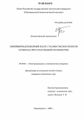 Климов, Евгений Анатольевич. Линейный индукционный насос с малым числом полюсов в режимах пространственной несимметрии: дис. кандидат технических наук: 05.09.01 - Электромеханика и электрические аппараты. Новочеркасск. 2006. 183 с.