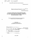 Широчин, Дмитрий Львович. Математическое моделирование масштабно-инвариантных свойств ископаемых углей: дис. доктор физико-математических наук: 05.13.18 - Математическое моделирование, численные методы и комплексы программ. Москва. 2004. 191 с.