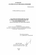 Гаривадский, Игорь Борисович. Механизм формирования поставок машиностроительной продукции для государственных нужд: информационный и методический аспекты: дис. кандидат экономических наук: 08.00.05 - Экономика и управление народным хозяйством: теория управления экономическими системами; макроэкономика; экономика, организация и управление предприятиями, отраслями, комплексами; управление инновациями; региональная экономика; логистика; экономика труда. Москва. 2006. 126 с.