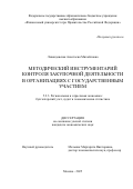 Левандовская Анастасия Михайловна. Методический инструментарий контроля закупочной деятельности в организациях с государственным участием: дис. кандидат наук: 00.00.00 - Другие cпециальности. «Финансовый университет при Правительстве Российской Федерации». 2025. 151 с.