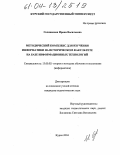 Селиванова, Ирина Васильевна. Методический комплекс для изучения информатики на историческом факультете на базе информационных технологий: дис. кандидат педагогических наук: 13.00.02 - Теория и методика обучения и воспитания (по областям и уровням образования). Курск. 2004. 138 с.