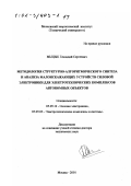 Мыцык, Геннадий Сергеевич. Методология структурно-алгоритмического синтеза малоискажающих устройств силовой электроники для электротехнических комплексов автономных объектов: дис. доктор технических наук: 05.09.12 - Силовая электроника. Москва. 2001. 423 с.
