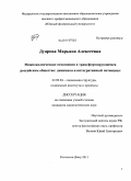 Контрольная работа: Социальные проблемы молодежи в трансформирующемся российском обществе