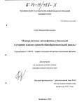 Губин, Валерий Витальевич. Межпредметные связи физики с биологией в старших классах средней общеобразовательной школы: дис. кандидат педагогических наук: 13.00.02 - Теория и методика обучения и воспитания (по областям и уровням образования). Челябинск. 2002. 187 с.