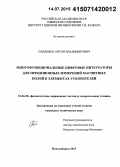 Павленко, Антон Владимирович. Многофункциональные цифровые интеграторы для прецизионных измерений магнитных полей в элементах ускорителей: дис. кандидат наук: 01.04.20 - Физика пучков заряженных частиц и ускорительная техника. Новосибирск. 2015. 115 с.