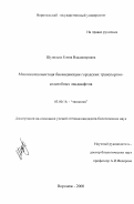 Шунелько, Елена Владимировна. Многокомпонентная биоиндикация городских транспортно-селитебных ландшафтов: дис. кандидат биологических наук: 03.00.16 - Экология. Воронеж. 2000. 245 с.