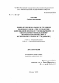 Павлова, Любовь Арнольдовна. Морфофункциональные изменения головного мозга при патологии щитовидной железы в условиях макро- и микроэлементозов (клинико-нейропсихологическое и экспериментальное исследование): дис. кандидат медицинских наук: 14.00.15 - Патологическая анатомия. Москва. 2005. 187 с.