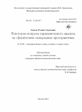 Авдеев, Роман Сергеевич. Некоторые вопросы гармонического анализа на сферических однородных пространствах: дис. кандидат физико-математических наук: 01.01.06 - Математическая логика, алгебра и теория чисел. Москва. 2011. 75 с.