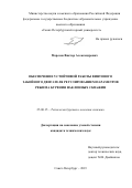 Морозов Виктор Александрович. Обеспечение устойчивой работы винтового забойного двигателя регулированием параметров режима бурения наклонных скважин: дис. кандидат наук: 25.00.15 - Технология бурения и освоения скважин. ФГБОУ ВО «Санкт-Петербургский горный университет». 2019. 127 с.